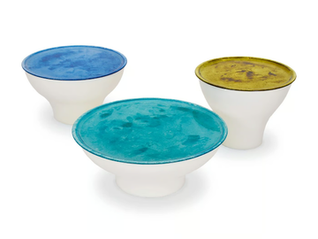 BREDA - Round glass coffee table by Fischer Möbel - view 3